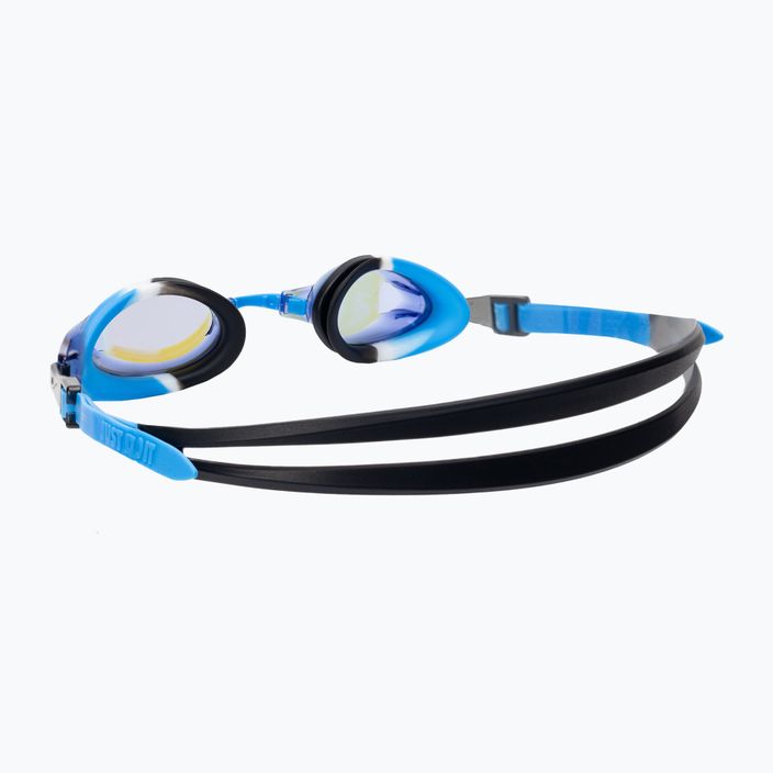 Okulary do pływania dziecięce Nike Chrome Mirror photo blue 4