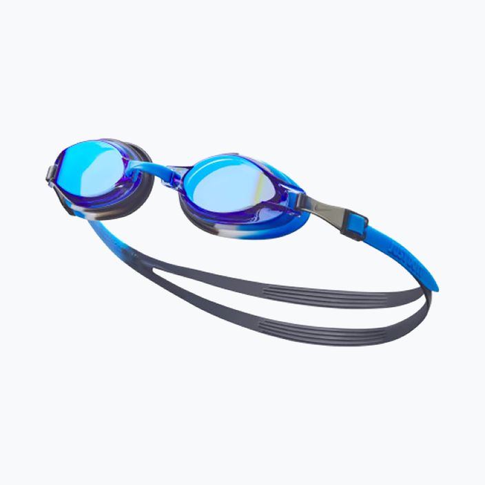 Okulary do pływania dziecięce Nike Chrome Mirror photo blue 6