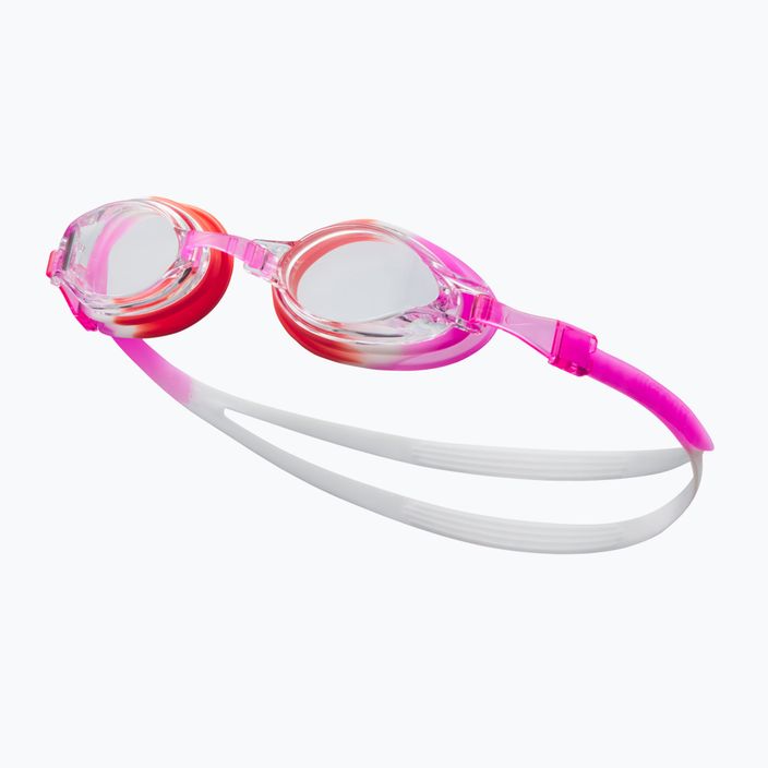 Okulary do pływania dziecięce Nike Chrome Junior pink spell 6