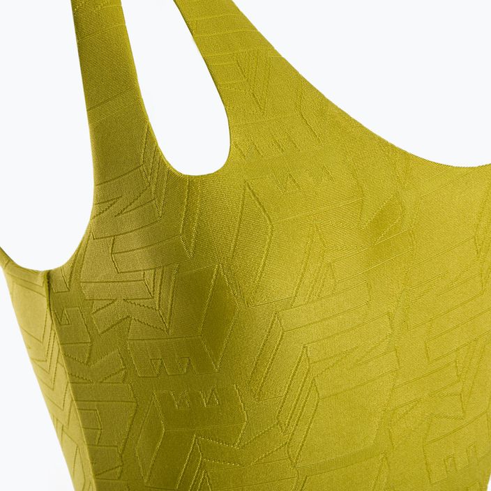 Strój pływacki jednoczęściowy damski Nike Block Texture moss 3