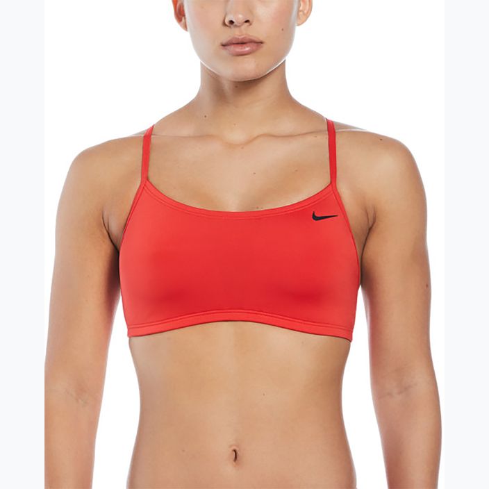 Strój pływacki dwuczęściowy damski Nike Essential Sports Bikini light crimson 2