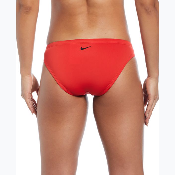 Strój pływacki dwuczęściowy damski Nike Essential Sports Bikini light crimson 5