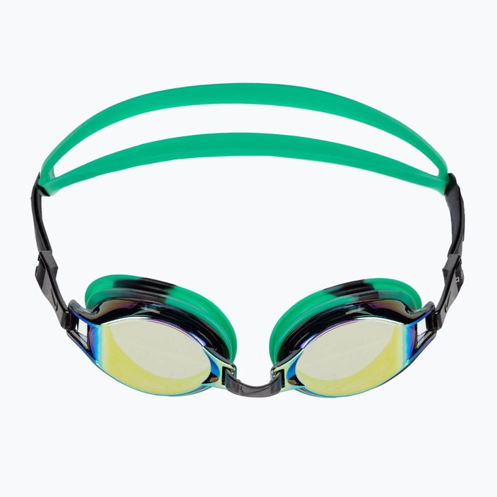 Okulary do pływania dziecięce Nike Chrome Mirrored green shock 2