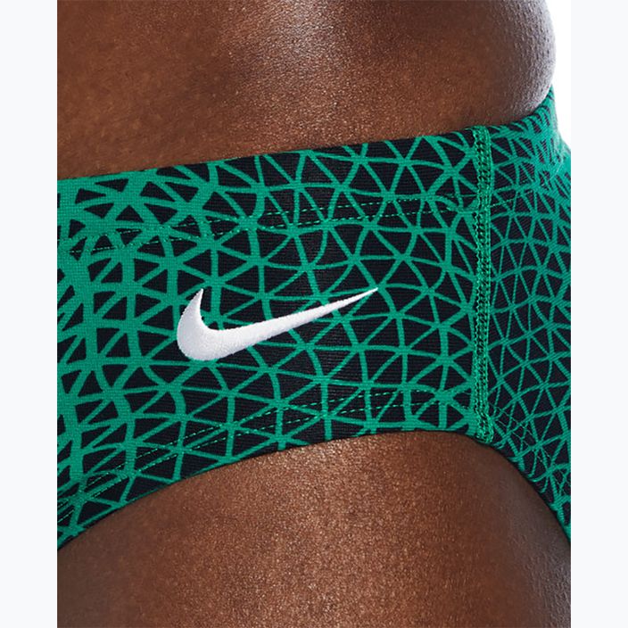 Slipy kąpielowe męskie Nike Hydrastrong Delta Brief court green 3