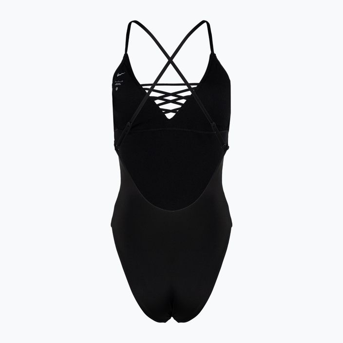 Strój pływacki jednoczęściowy damski Nike Sneakerkini 2.0 Croccback black 2