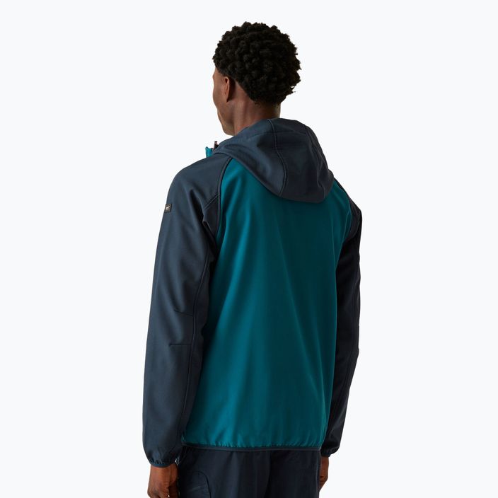 Kurtka softshell męska REGATTA Arec III moroccan blue/navy/fox 3