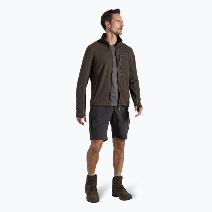 Spodenki trekkingowe męskie Craghoppers NosiLife Cargo Short III black pepper 2