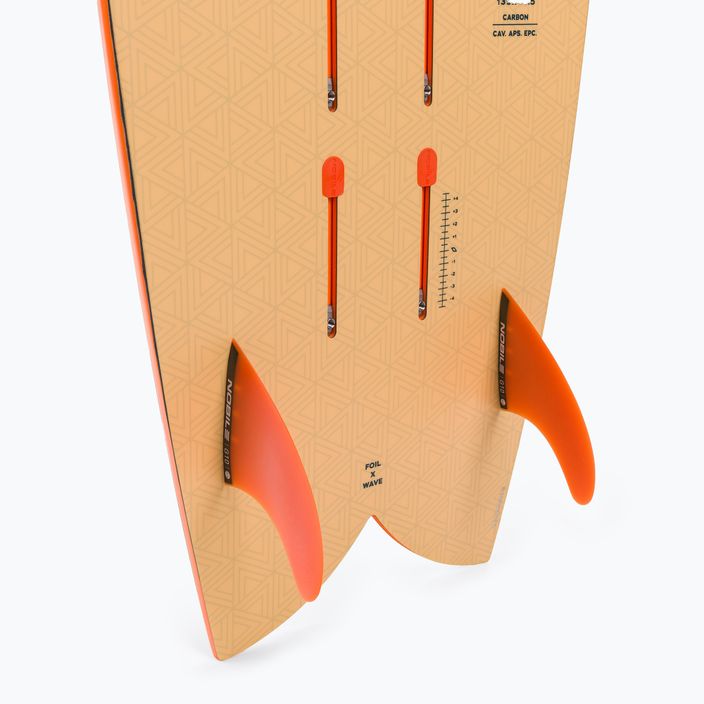 Deska do kitesurfingu + hydrofoil Nobile 2022 Zen Foil Wave G10 Fish Skim Packages 6