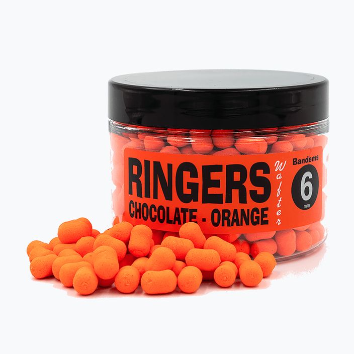Przynęta haczykowa dumbells Ringers Orange Chocolate Wafters 6 mm 150 ml