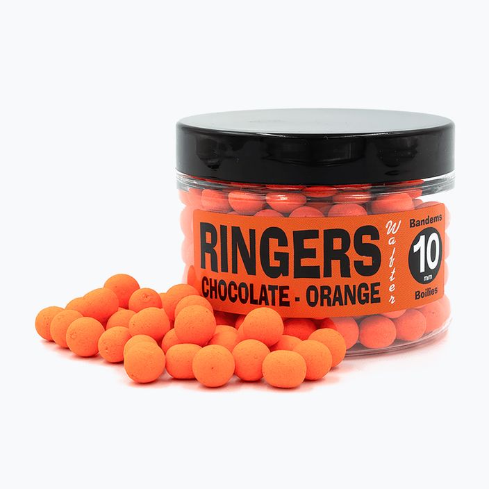 Przynęta haczykowa dumbells Ringers Orange Chocolate Wafters 10 mm 150 ml