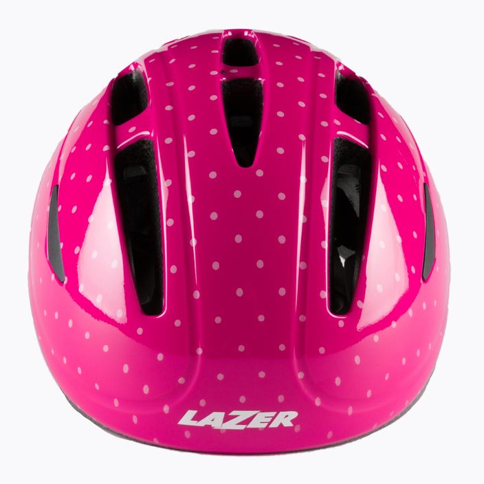 Kask rowerowy dziecięcy Lazer BOB+ pink dots 2