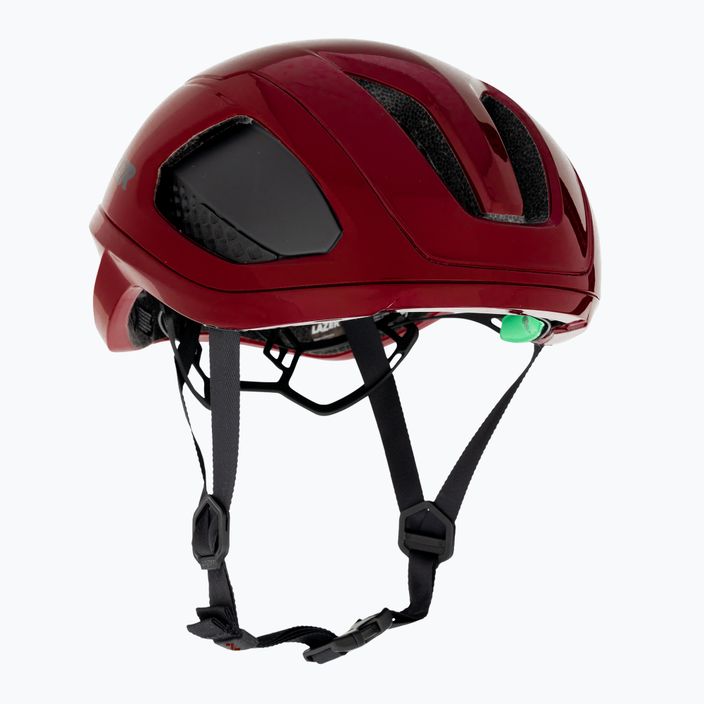 Kask rowerowy Lazer Vento KinetiCore metallic red