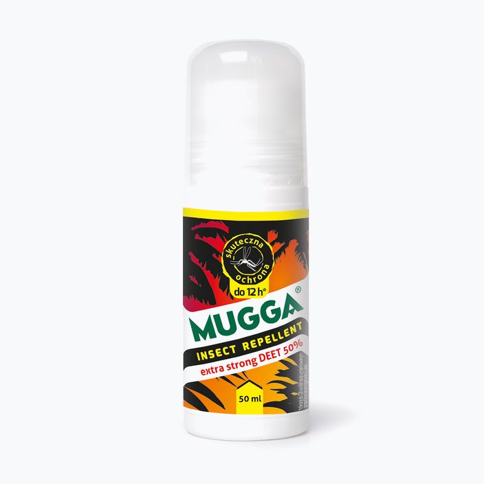 Preparat na komary i kleszcze Mugga Roll-on plastic DEET 50% 50 ml