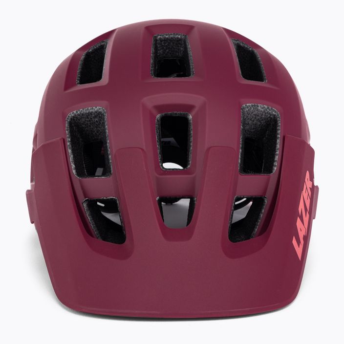 Kask rowerowy Lazer Coyote matte red rainforest 2
