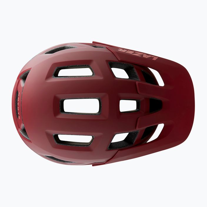 Kask rowerowy Lazer Coyote matte red rainforest 11