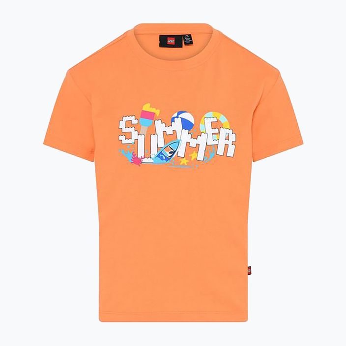 Koszulka dziecięca LEGO Lwtaylor 307 pastel orange