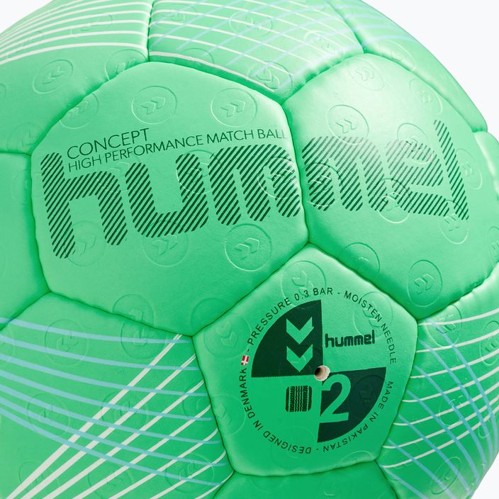 Piłka do piłki ręcznej Hummel Concept HB green/blue/white rozmiar 3 3