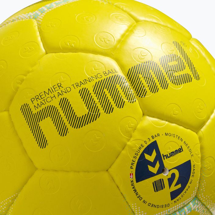Piłka do piłki ręcznej Hummel Premier HB yellow/white/blue rozmiar 3 3