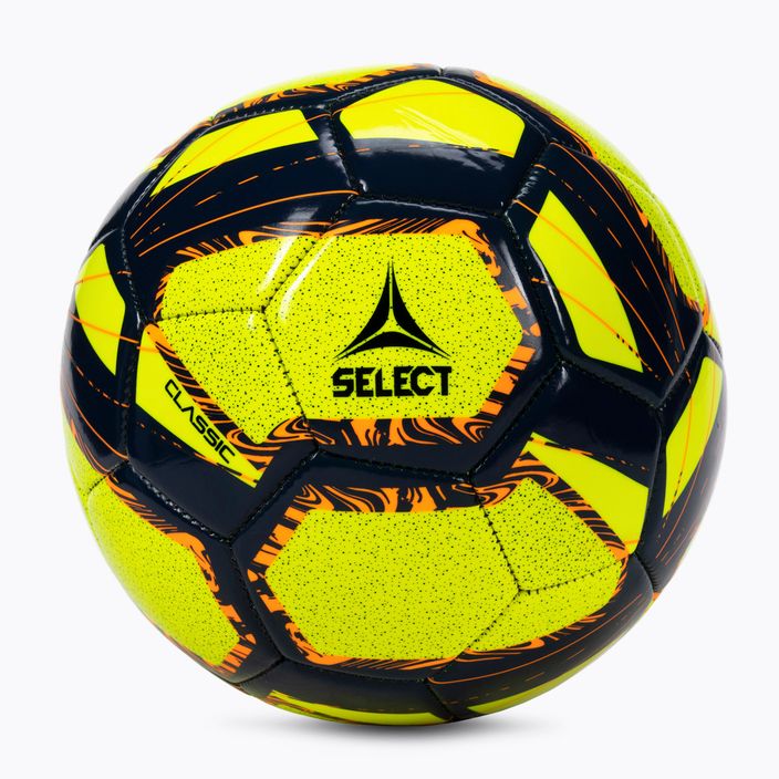 Piłka do piłki nożnej SELECT Classic V22 żółta 160055 rozmiar 4