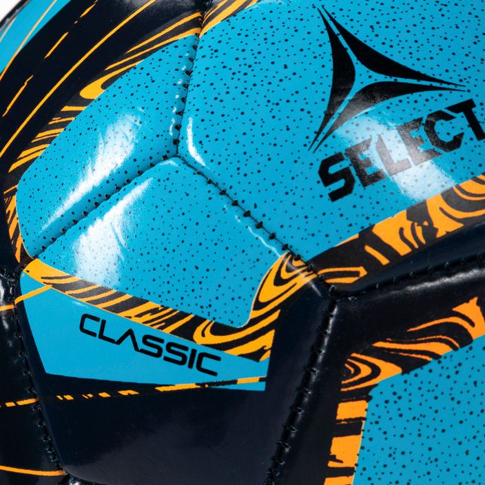 Piłka do piłki nożnej SELECT Classic V22 niebieska 160055 rozmiar 5 3