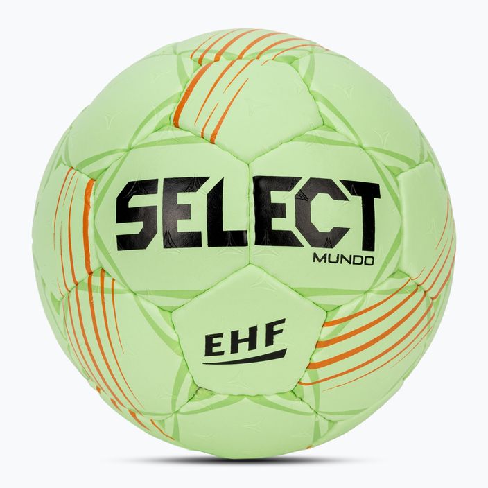 Piłka do piłki ręcznej dziecięca SELECT Mundo EHF V22 green rozmiar 0