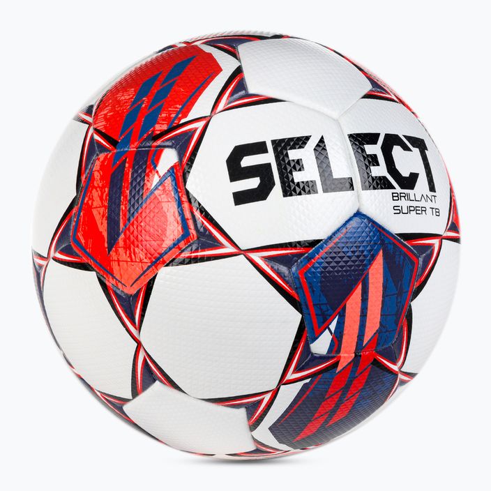 Piłka do piłki nożnej SELECT Brillant Super TB FIFA v23 biała 100025 rozmiar 5 2