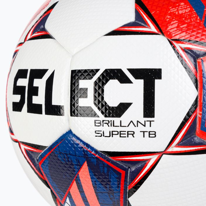 Piłka do piłki nożnej SELECT Brillant Super TB FIFA v23 biała 100025 rozmiar 5 3