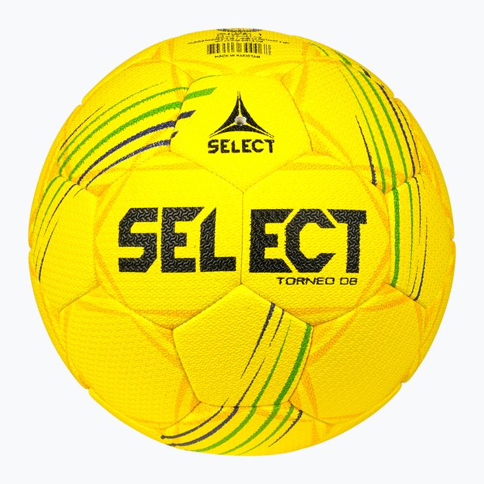 Piłka do piłki ręcznej dziecięca SELECT Torneo DB v23 yellow rozmiar 1 2