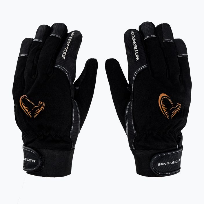 Rękawice wędkarskie Savage Gear All Weather Glove black 2