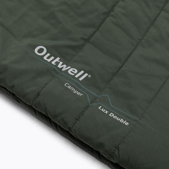 Śpiwór Outwell Camper Lux Double forest green 5