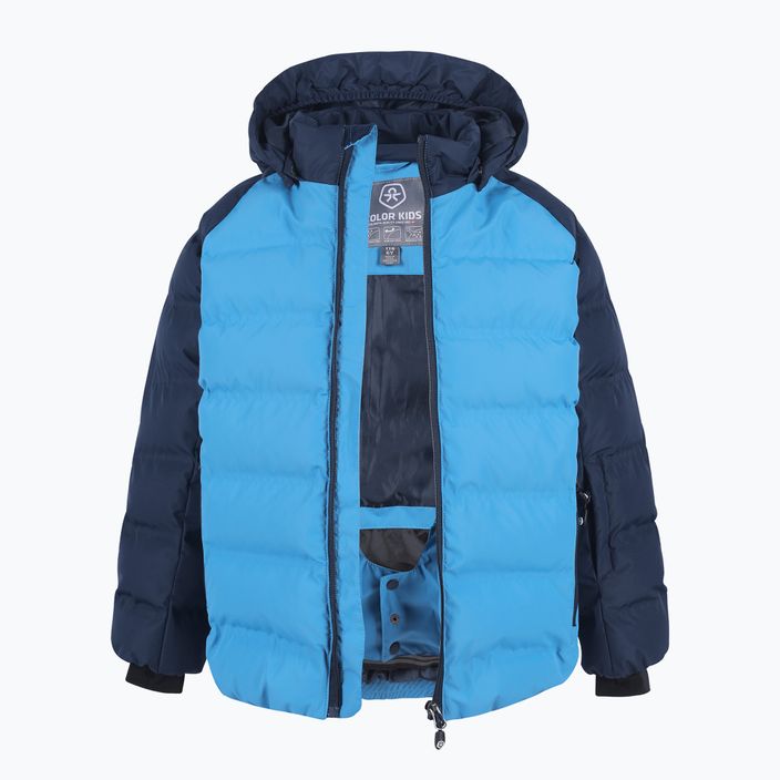 Kurtka narciarska dziecięca Color Kids Ski Jacket Quilted AF 10.000 blue 7