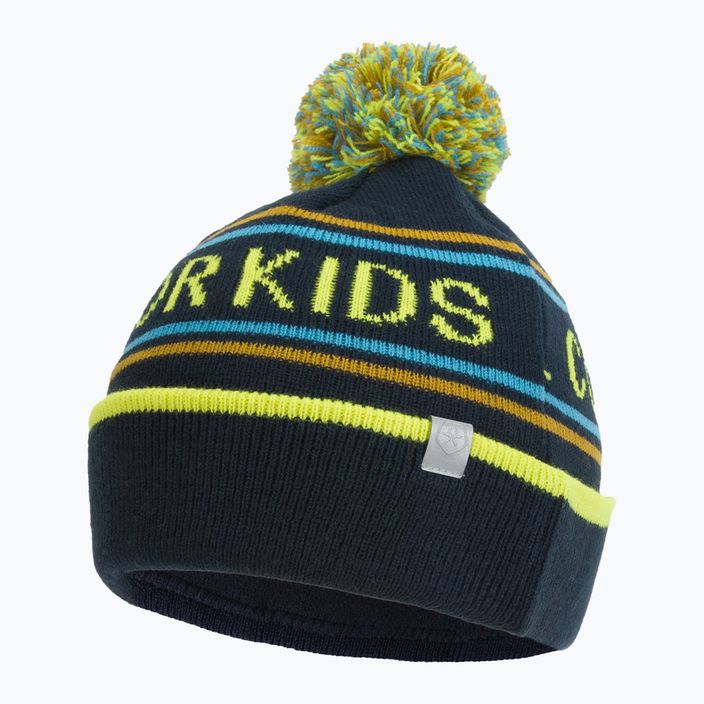 Czapka zimowa dziecięca Color Kids Hat Logo CK sulphur spring 3