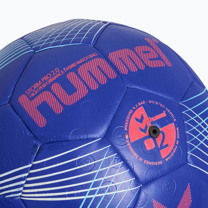 Piłka do piłki ręcznej Hummel Storm Pro 2.0 HB blue/red rozmiar 2 3