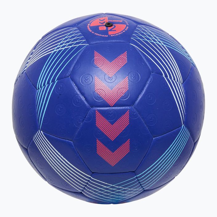 Piłka do piłki ręcznej Hummel Storm Pro 2.0 HB blue/red rozmiar 3 2