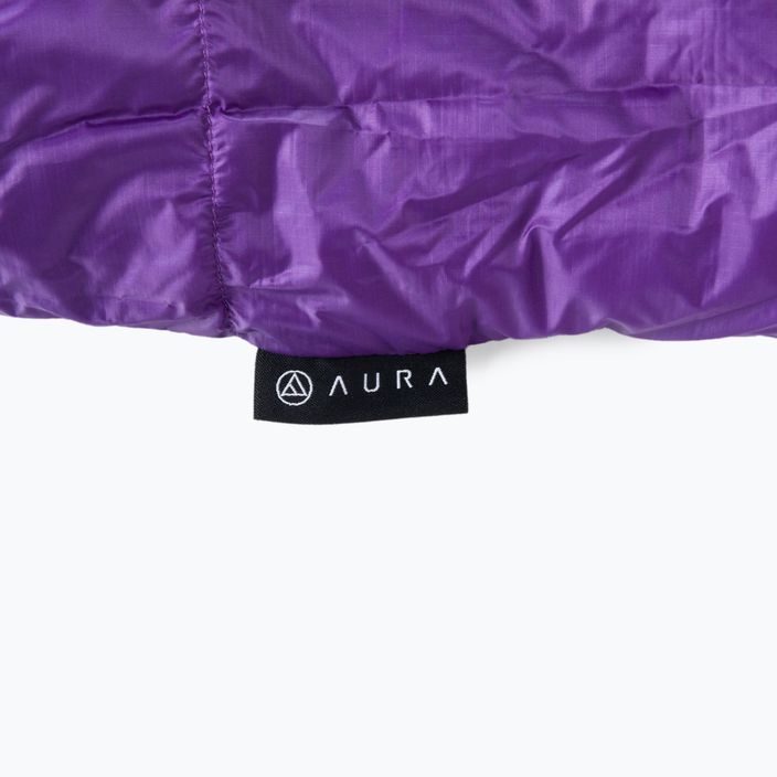 Śpiwór AURA AR 450 180 cm fioletowy 6