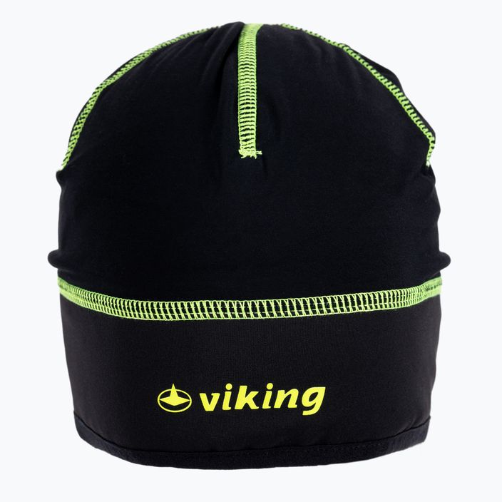 Czapka Viking Palmer GORE WINDSTOPPER czarno-zielona 215/16/2016 2