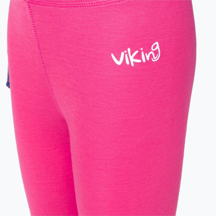 Komplet bielizny termoaktywnej dziecięcej Viking Nino pink 11