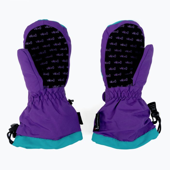 Rękawice narciarskie dziecięce Viking Mailo purple 2