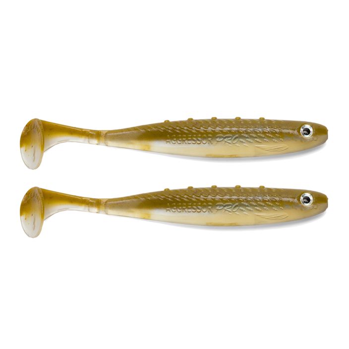 Przynęta gumowa DRAGON Fishing V-Lures Aggressor Pro 2 szt. honey dodger 2