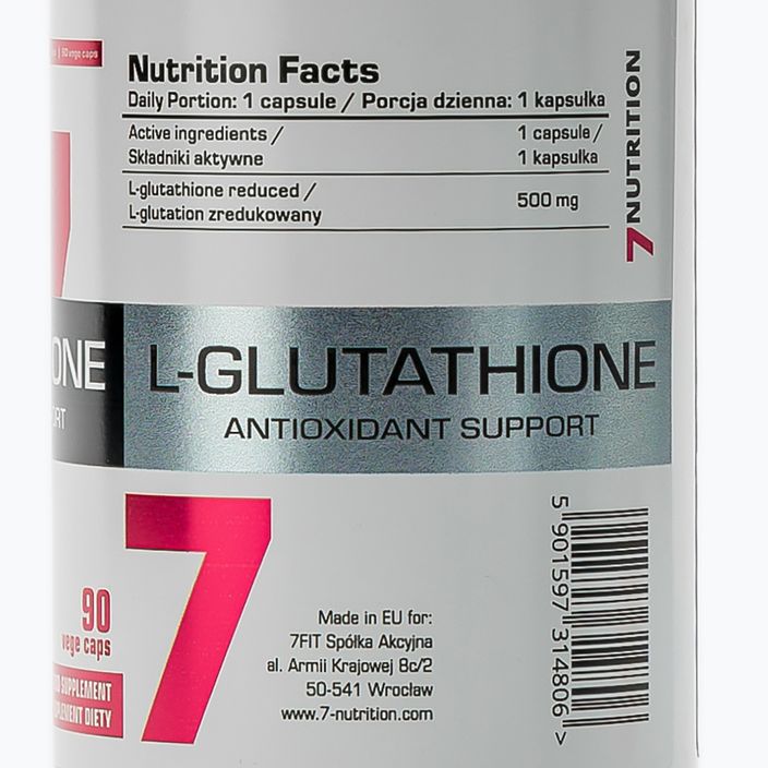Suplement 7Nutrition L-Glutathione 90 kapsułek 3
