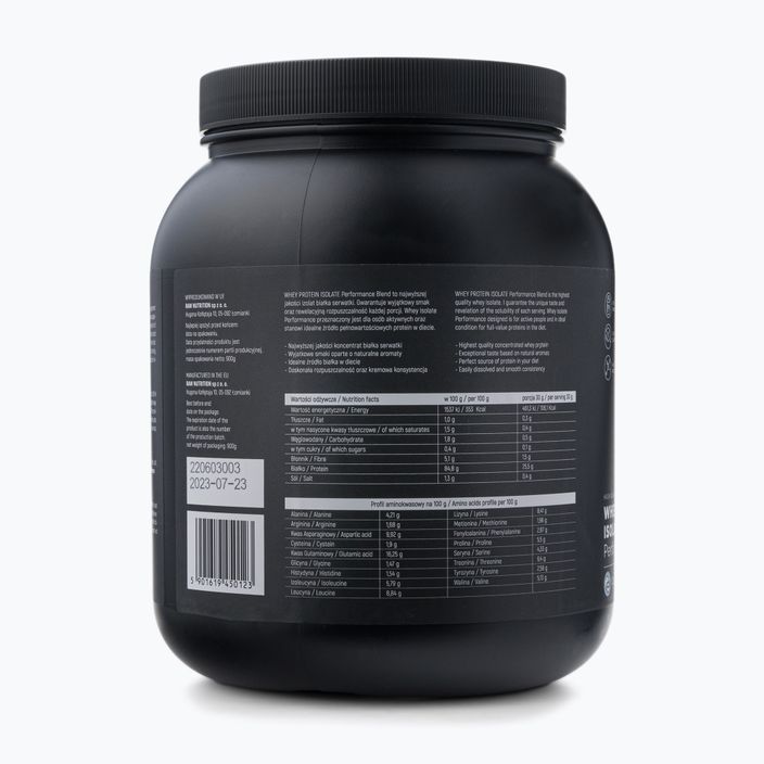 Whey Protein Isolate Raw Nutrition Kokos 900 g 3
