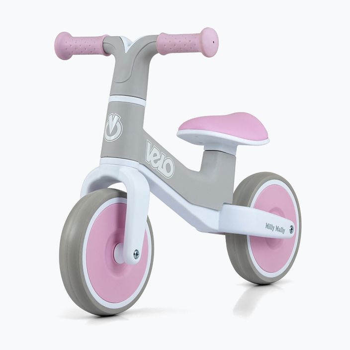 Rowerek biegowy Milly Mally Velo pink 2