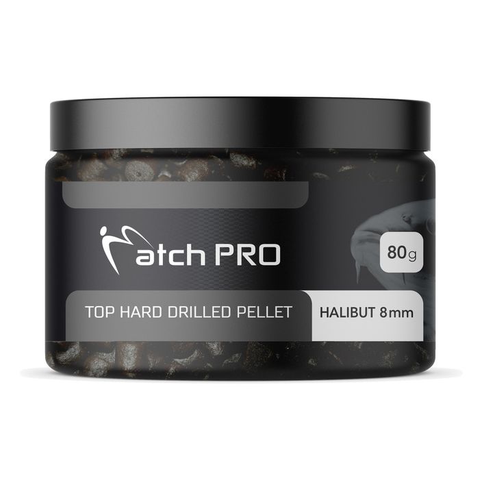 Pellet haczykowy MatchPro Top Hard Drilled Halibut 14 mm 2