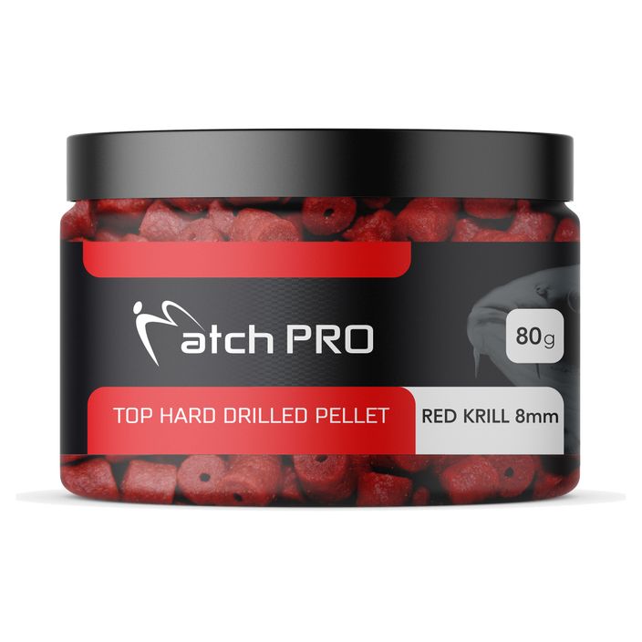 Pellet haczykowy MatchPro Top Hard Drilled Krill 8 mm 2