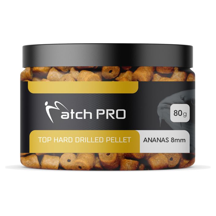 Pellet haczykowy MatchPro Top Hard Drilled Ananas 8 mm 2
