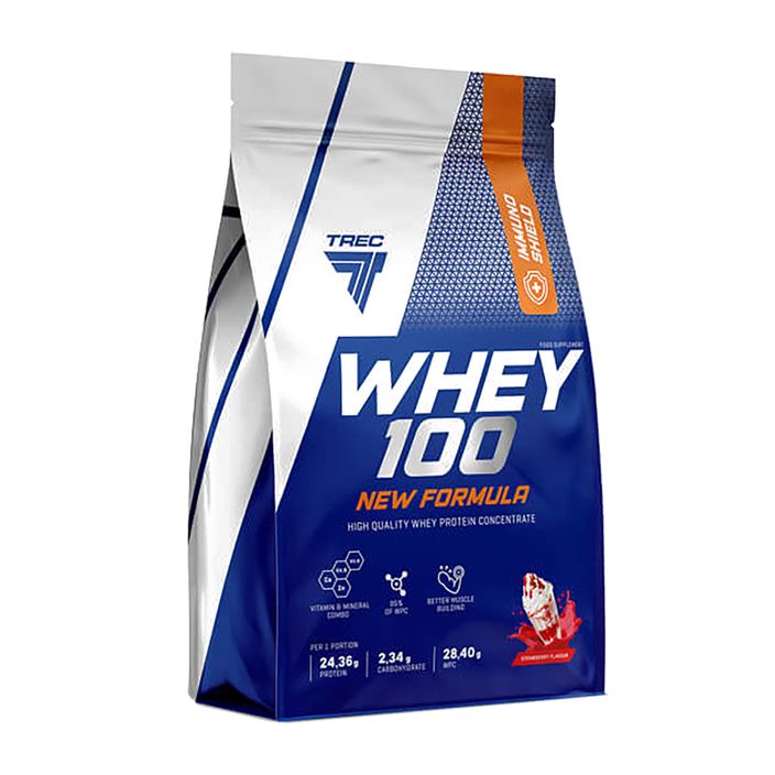 Whey Trec 100 New Formula Strawberry 700 g 2