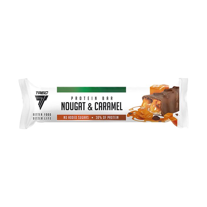 Baton proteinowy Trec Better Food Protein Bar Nougat Caramel 46 g 2