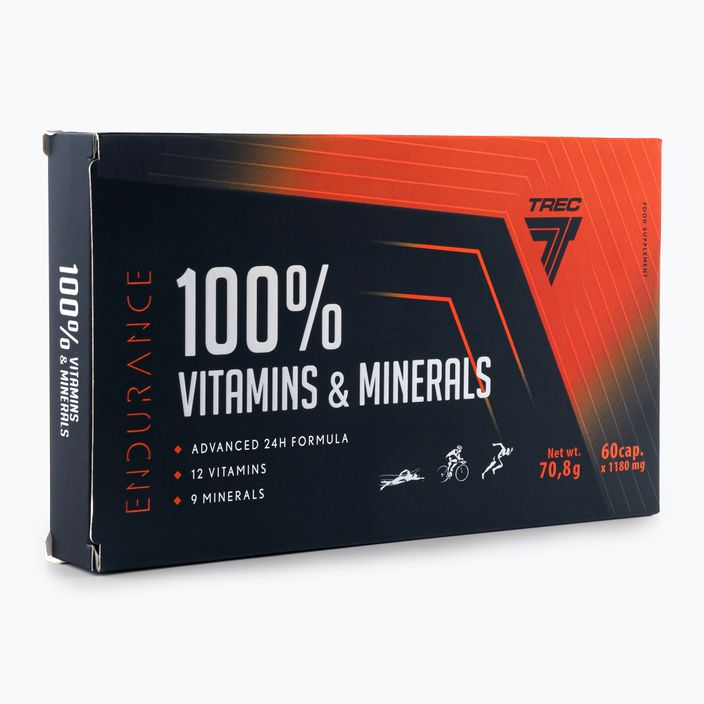 Witaminy Trec Endu 100% Vitamins & Minerals 60 kapsułek