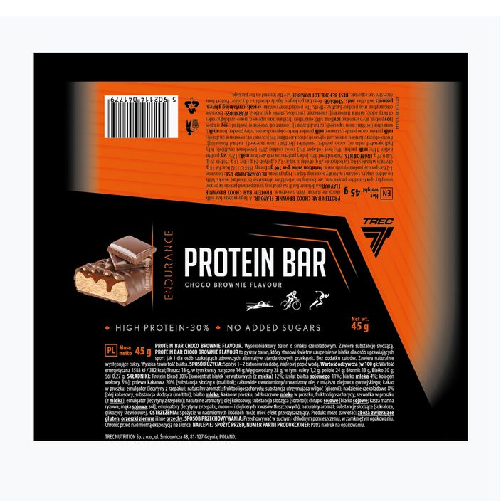Baton proteinowy Trec Endu Protein Bar Chocolate Brownie 45 g 2