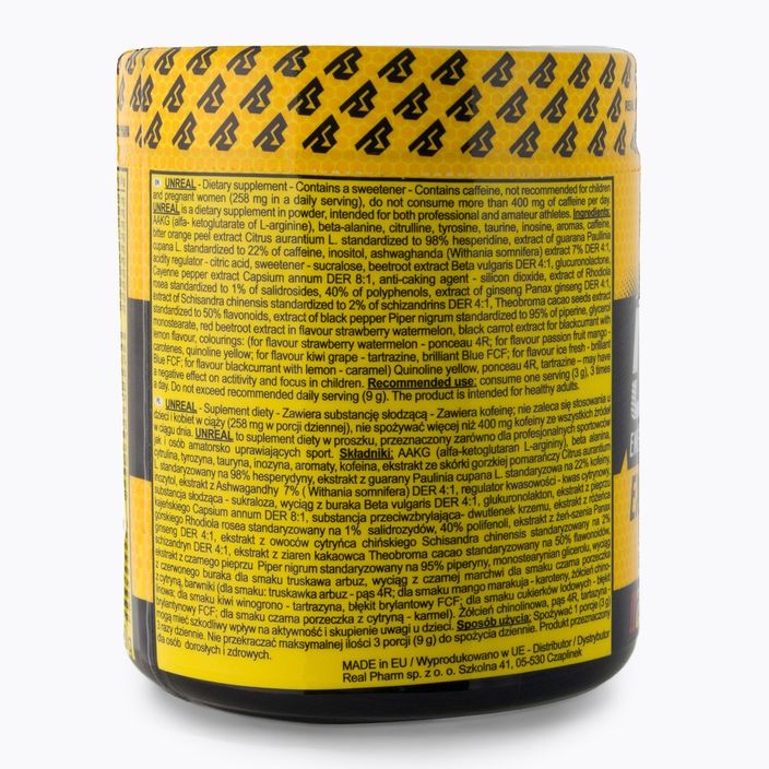 Przedtreningówka Real Pharm Unreal Black Currant-Lemon 2